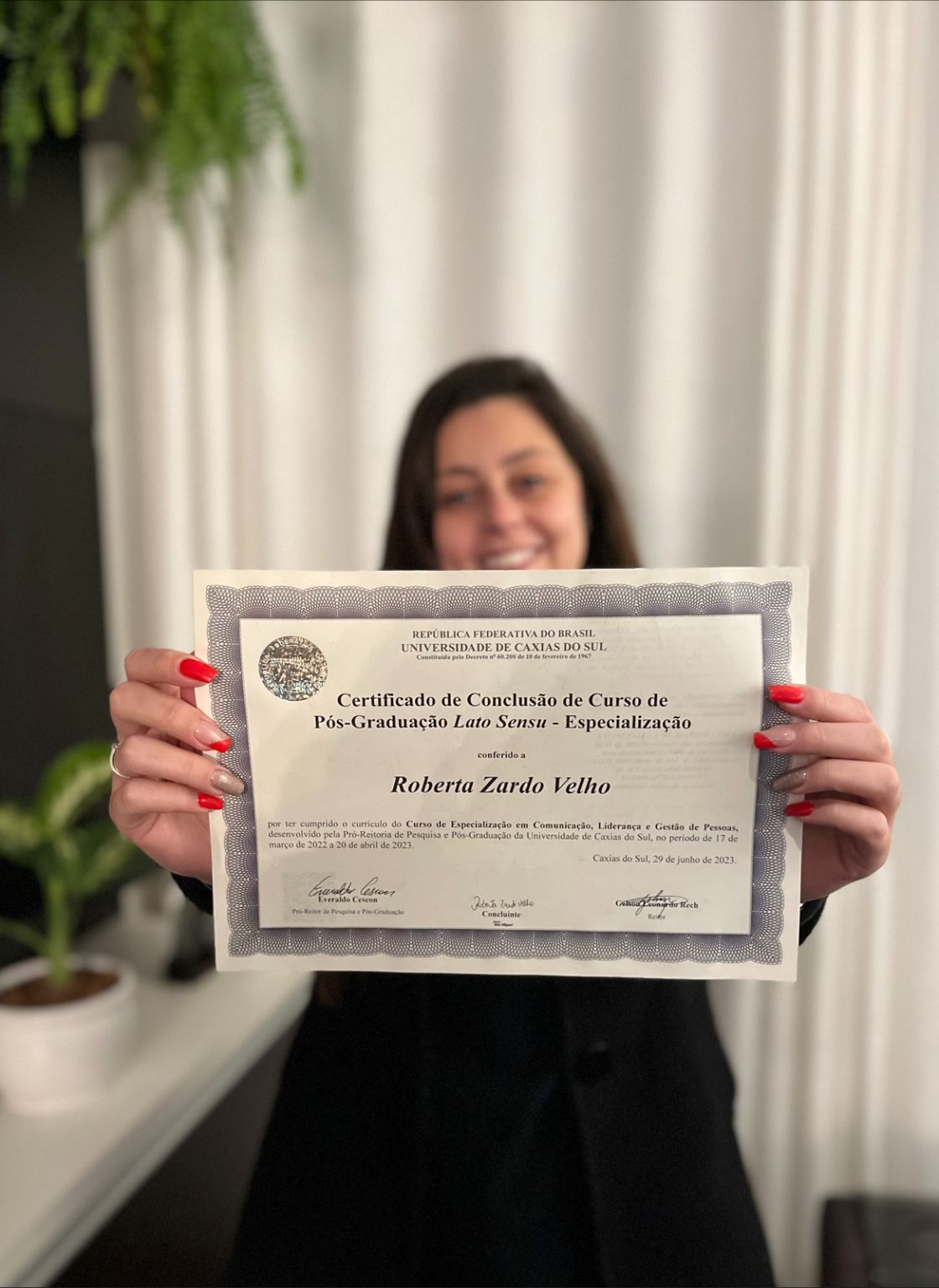 Cliente com Certificado de Pós